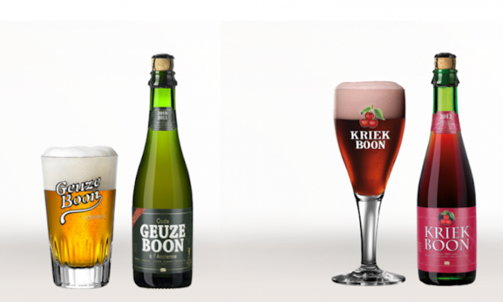 Boon oude geuze en kriek boon